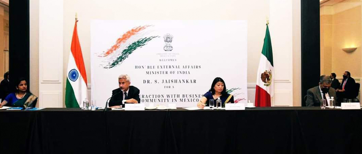  Interaction of EAM with business community in Mexico